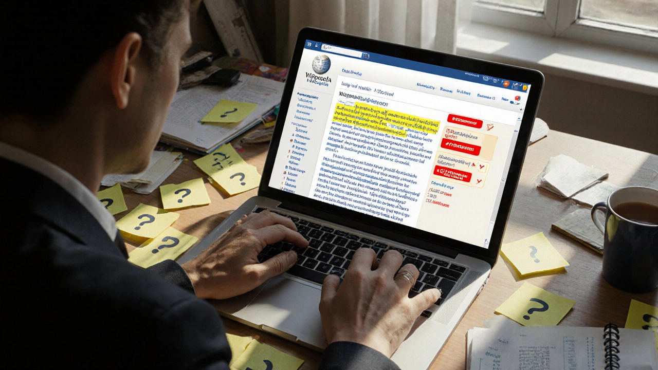 Fact-Checking Using Wikipedia: Best Practices for Journalists