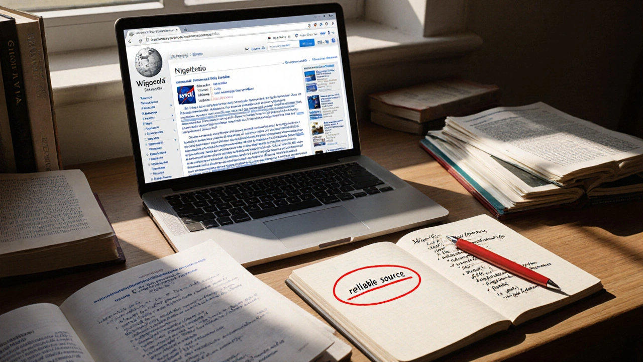 How to Build Annotated Bibliographies for Wikipedia Article Development