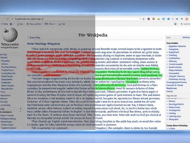 How to Review Edits on Wikipedia Using Diff and History Interfaces