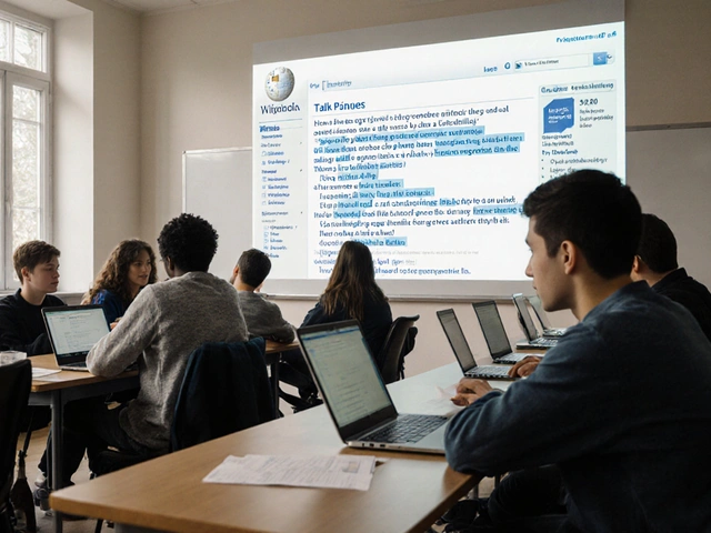 How to Use Wikipedia Talk Pages to Teach Scholarly Debate