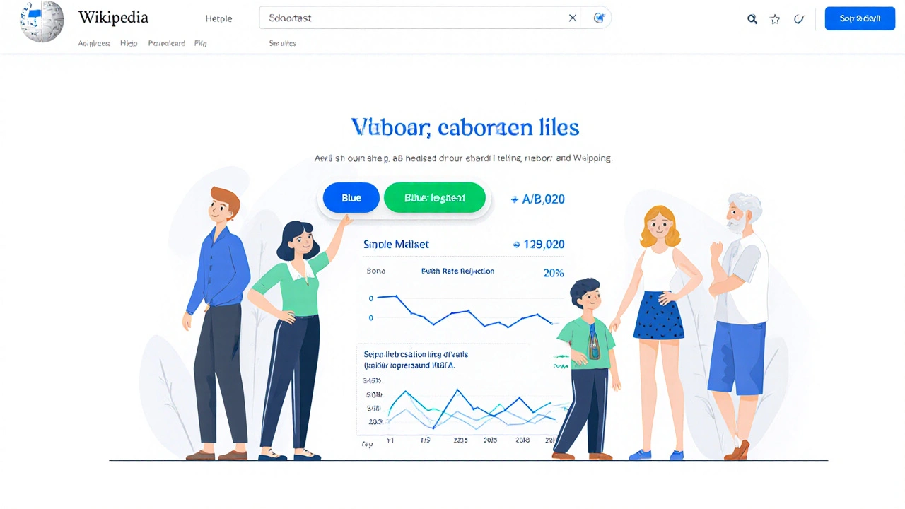 UI A/B Testing on Wikipedia: Methods and Ethics