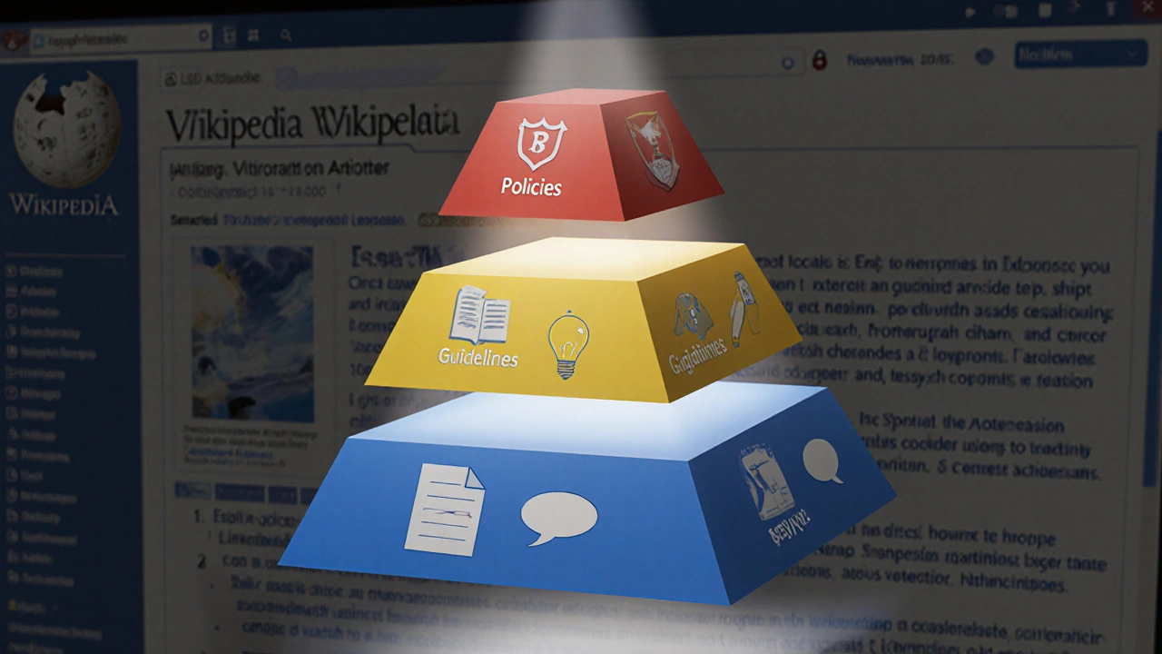 Wikipedia Guidelines vs Policies: How the Hierarchy Actually Works
