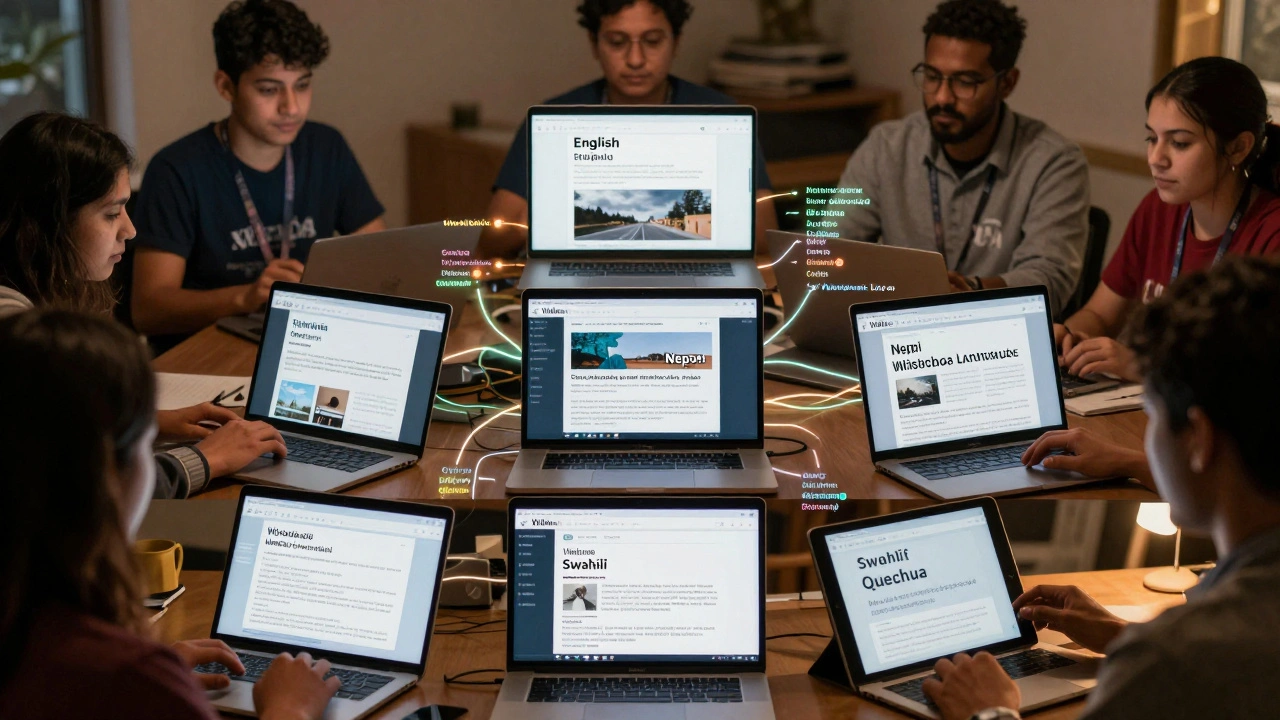 Global Events Coverage: How Wikipedias Coordinate Across Languages