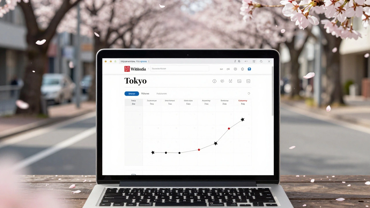 How Tourism Seasons Shape Wikipedia Destination Pages