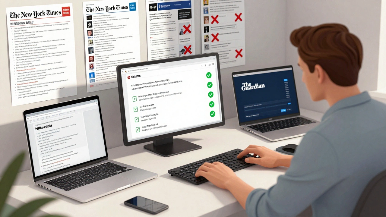 Source Reliability Tables: How to Evaluate Outlets for Wikipedia