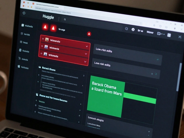 Huggle for Wikipedia: Fast Vandalism Reversion Workflow