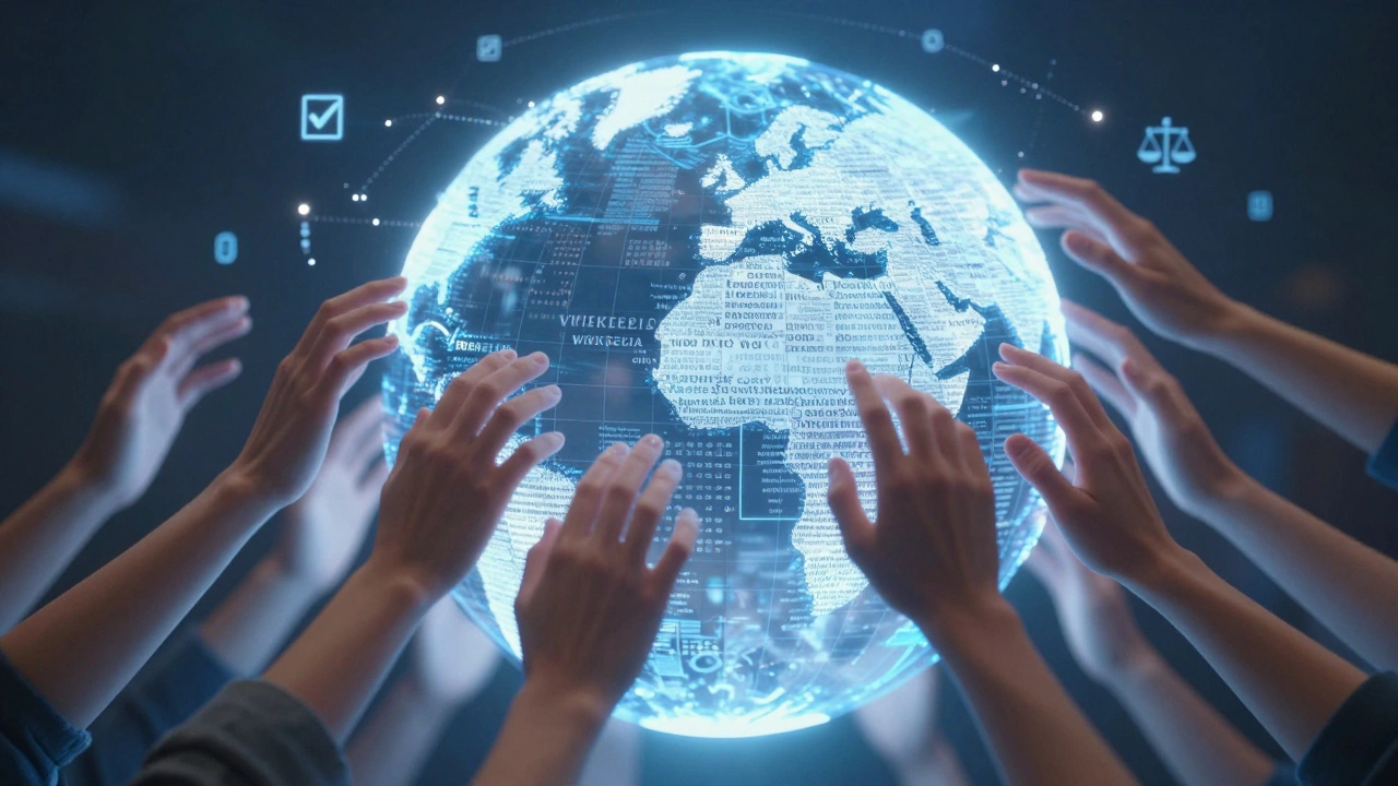 Why Wikipedia Avoids Top-Down Editorial Control Despite Global Scale