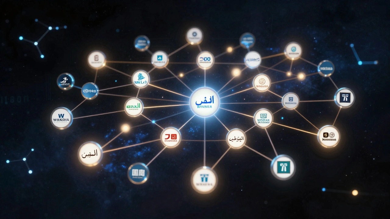Wikidata as a Bridge: Connecting Wikipedia Languages with Shared Facts
