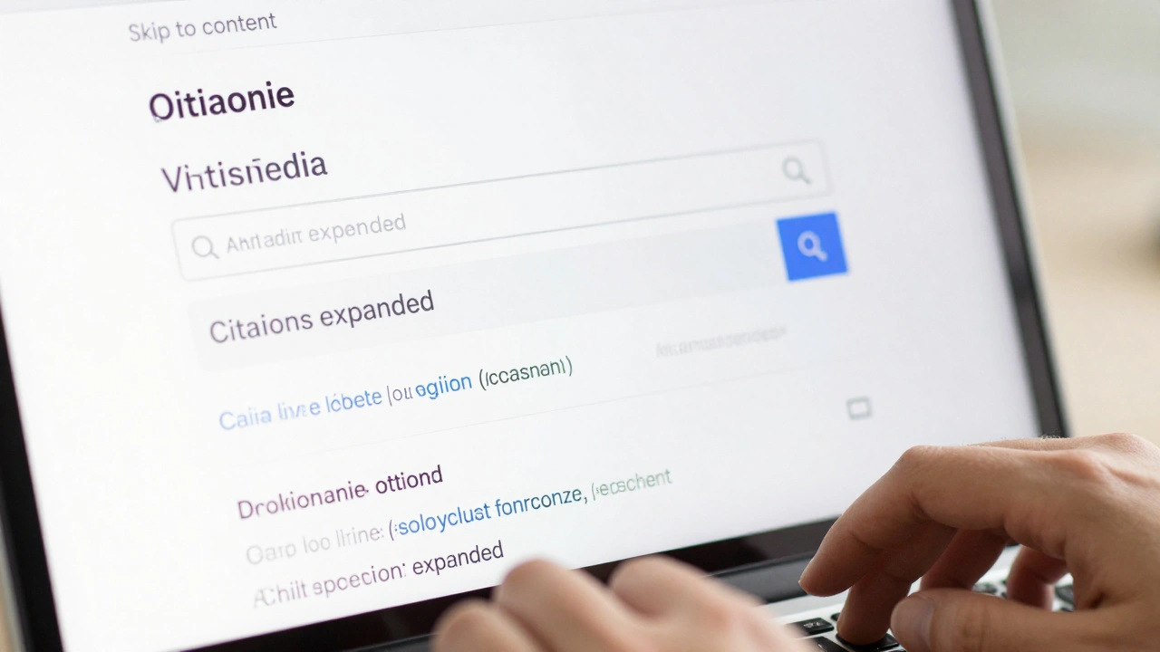 Accessibility on Wikipedia: How ARIA, Contrast, and Keyboard Navigation Make It Work