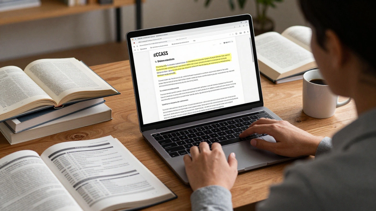 An editor improving a Wikipedia article using books and sources, with a talk page displaying a C-Class template.