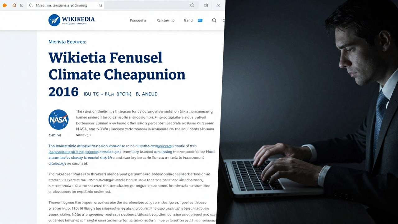 Climate Change Articles on Wikipedia: How Neutrality and Scientific Consensus Are Balanced