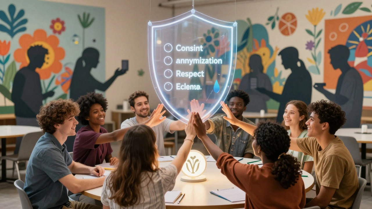 Diverse volunteers united around Wikipedia, protected by ethical principles from data exploitation.