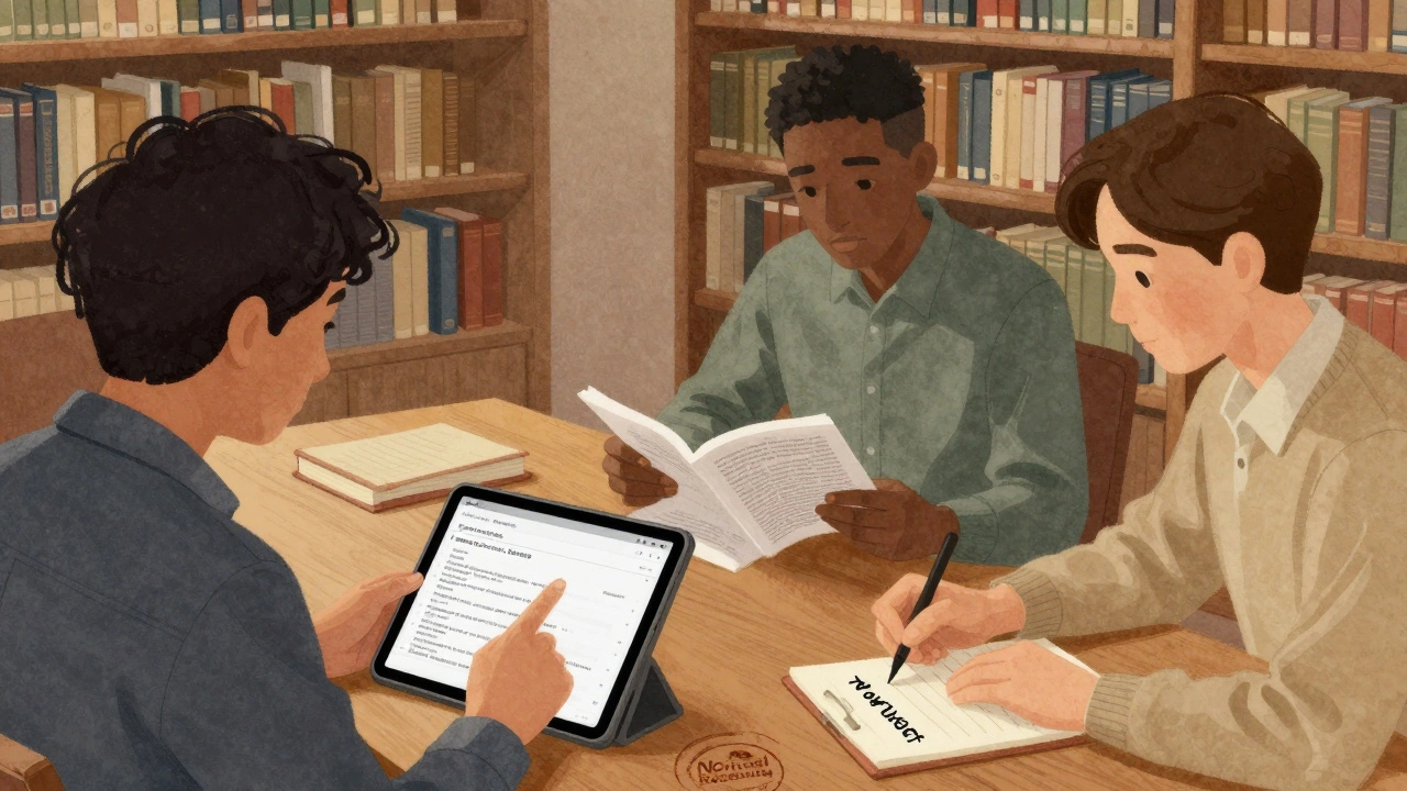 Editors reviewing Wikipedia edits using journals and edit history.