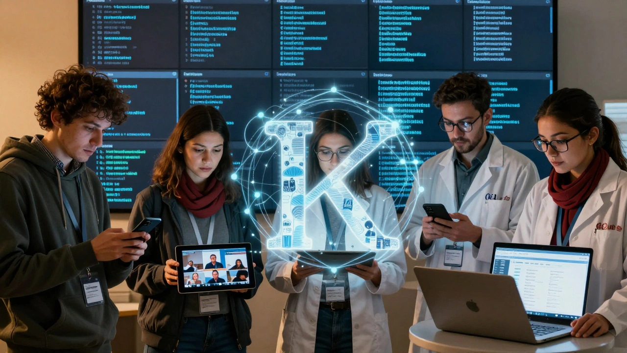 Global team of volunteers collaborating in real time to maintain accurate Wikipedia citations during a crisis.