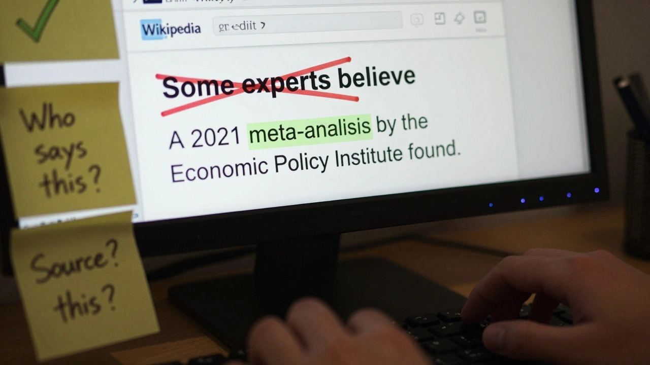 How to Avoid Weasel Words and Vague Language on Wikipedia