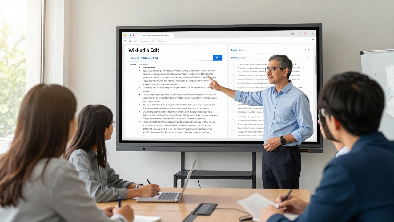 How to Train Faculty to Use Wikipedia in Coursework