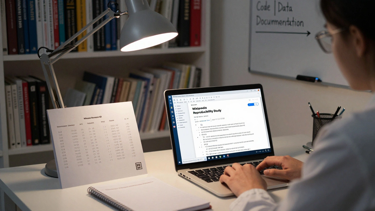 Reproducibility in Wikipedia Research: How to Share Code and Data Effectively