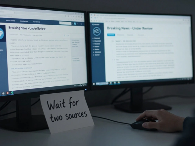 Breaking News Sourcing Standards on Wikipedia Articles