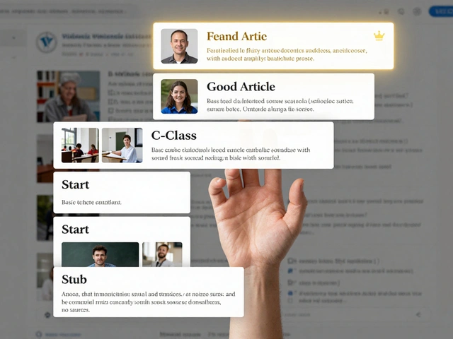 Wikipedia Article Quality Classes Explained for Editors