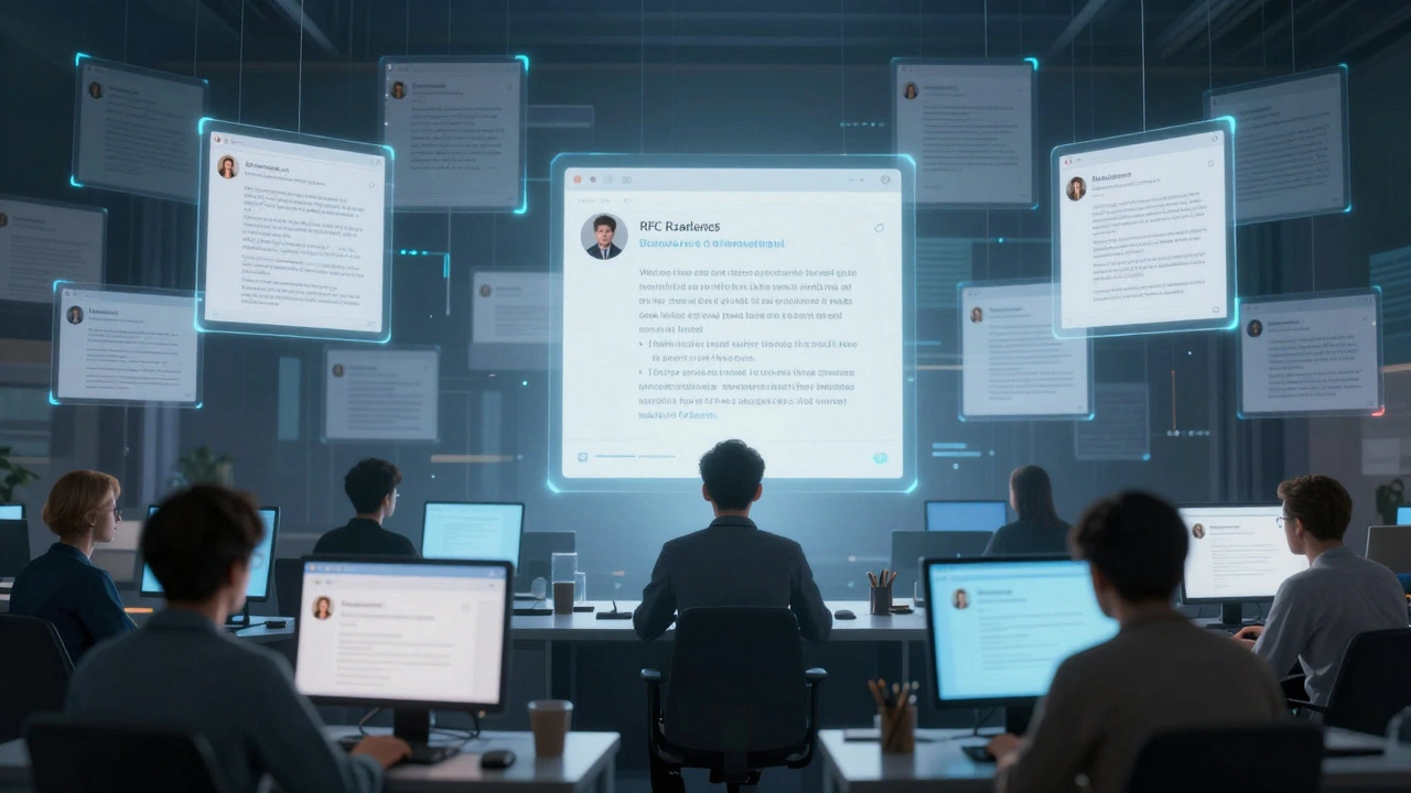 How RFCs Change Wikipedia Policies: Procedure and Timelines