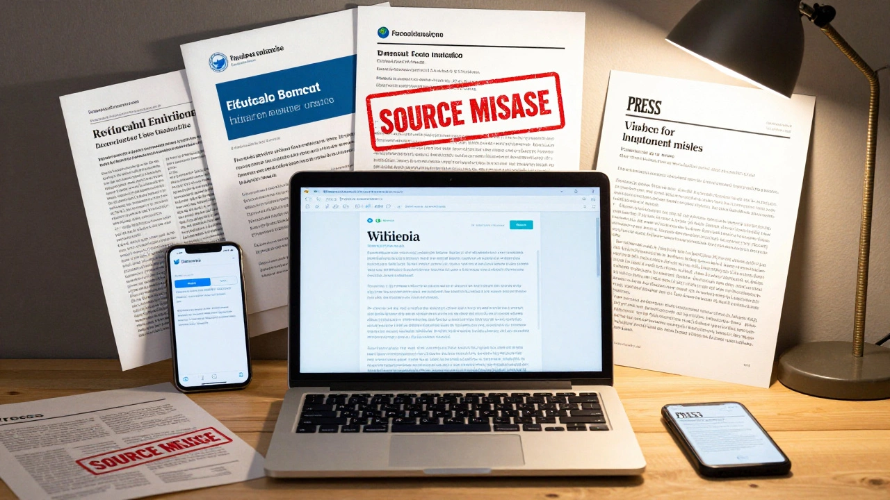 Source Misuse on Wikipedia: Common Errors and How to Fix Them