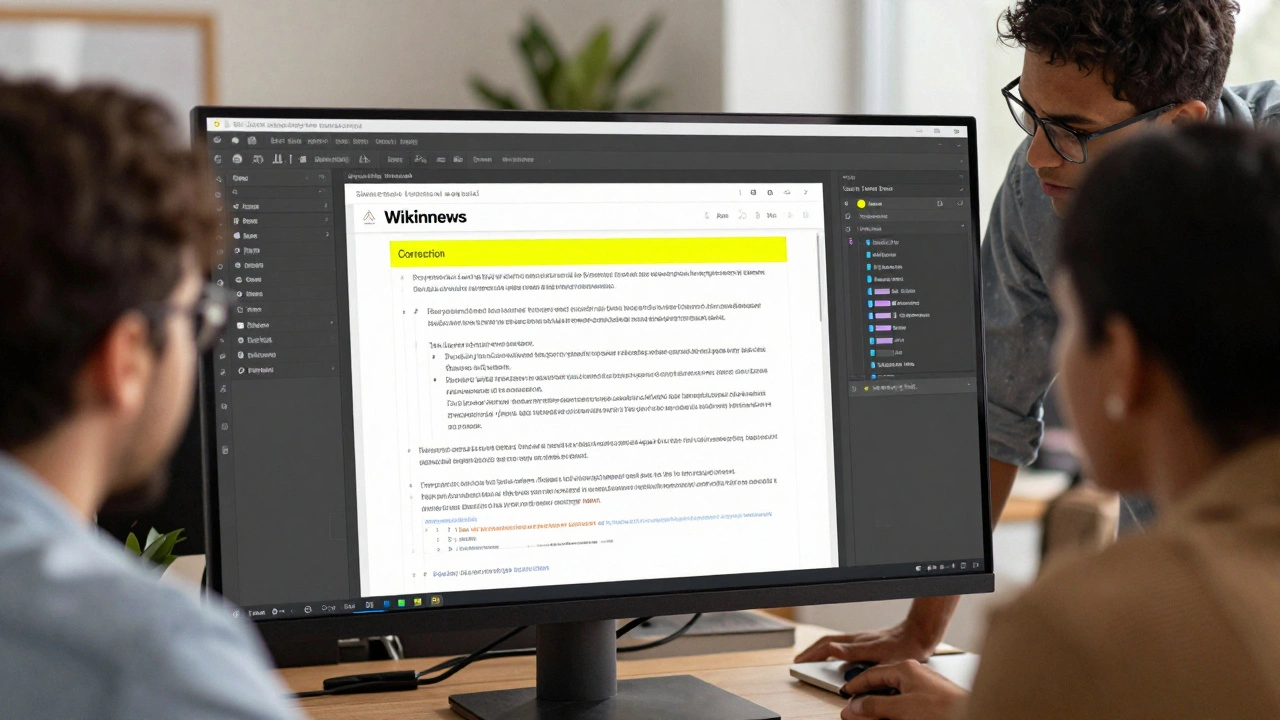 Wikinews Corrections Process: Transparency in Wiki Journalism