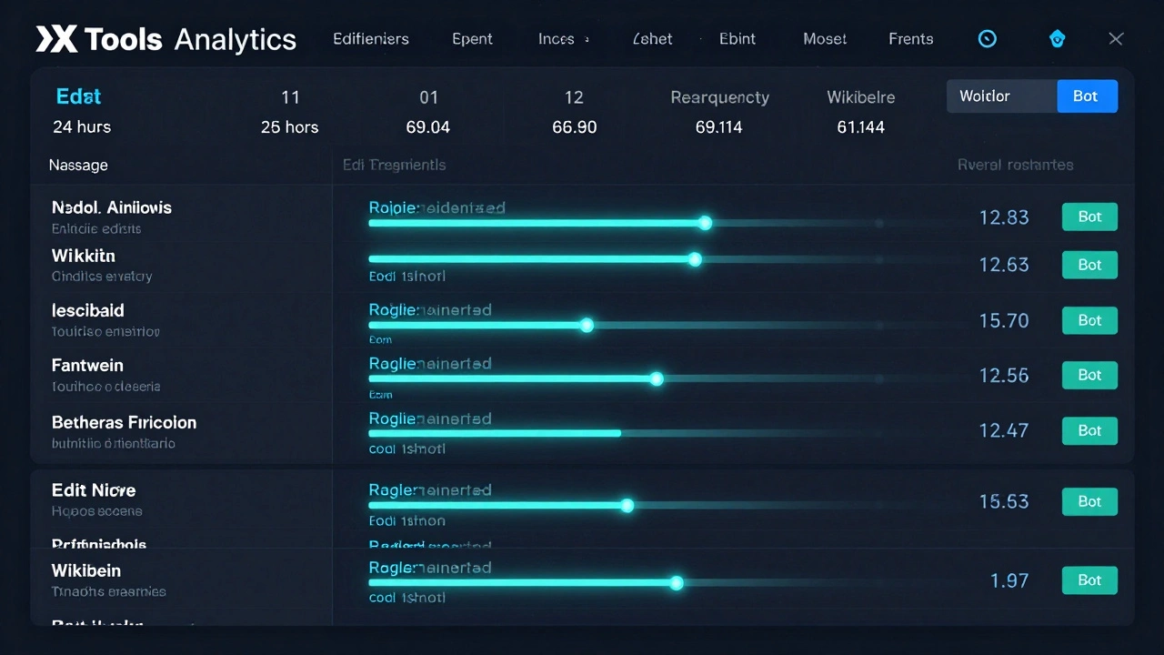 XTools and Other Wikipedia Editor Analysis Platforms