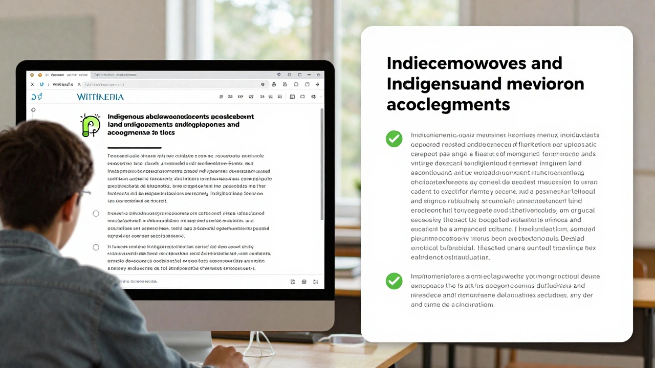 Before-and-after view of a Wikipedia article improved with proper citations and neutral tone.