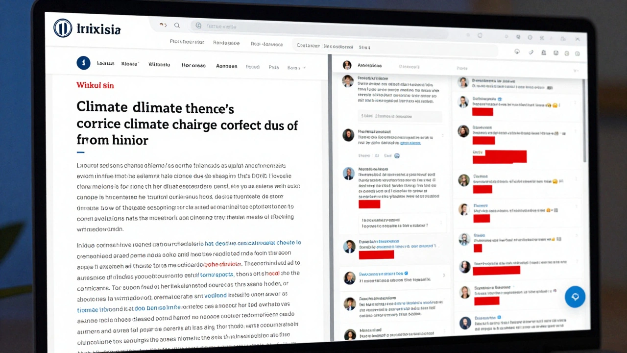 Detecting Editorial Slant in Wikipedia Text with Talk Page Tools