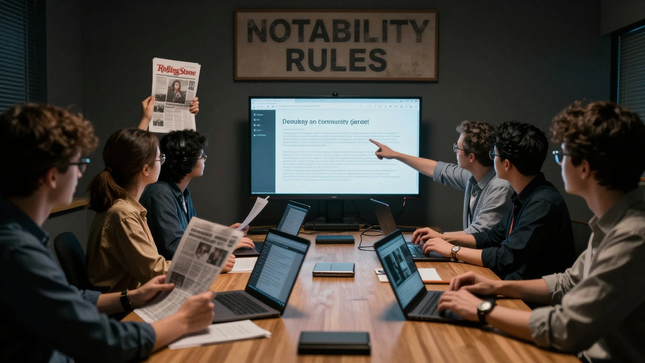 Mass Deletion Debates on Wikipedia: Lessons From Notability Wars