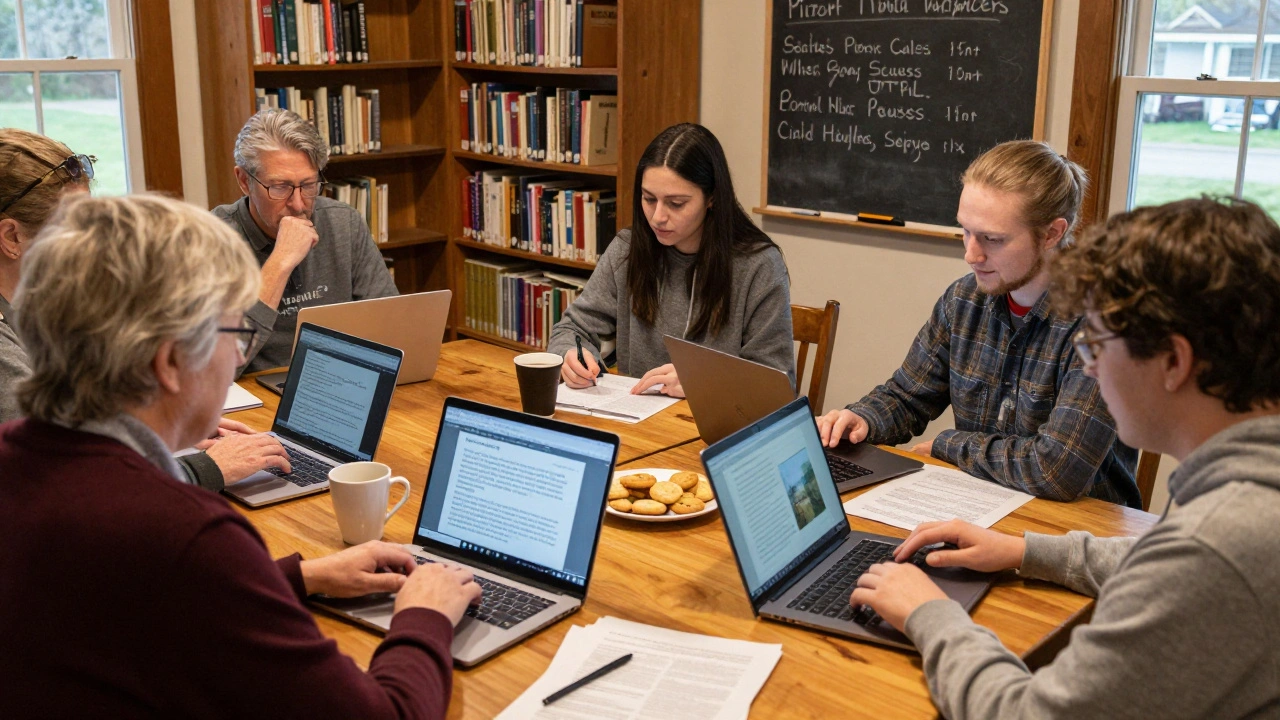 Regional Hubs and Local Communities Supporting Wikipedia Editors