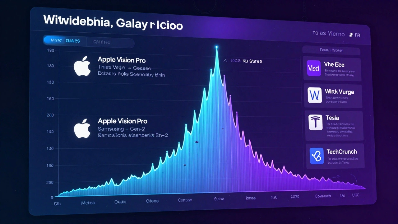 Tech Product Launches and Wikipedia Coverage Surges