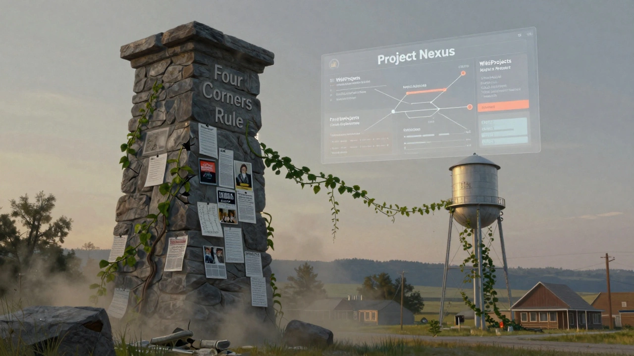 The old 'Four Corners' rule crumbling as a new, community-based notability system takes root.