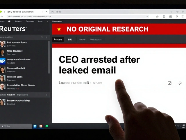 Avoiding Original Research in Wikipedia Real-Time Coverage