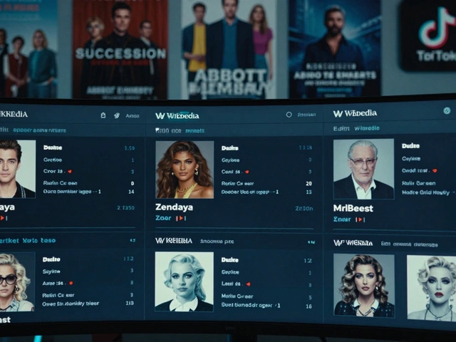 Celebrity and Entertainment Coverage Trends on Wikipedia