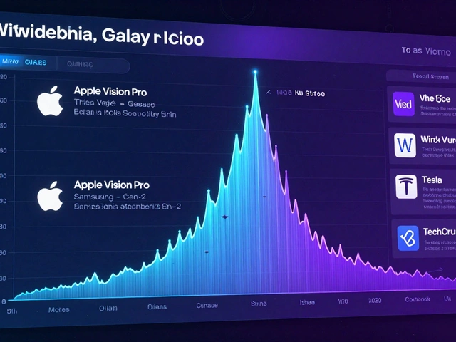 Tech Product Launches and Wikipedia Coverage Surges