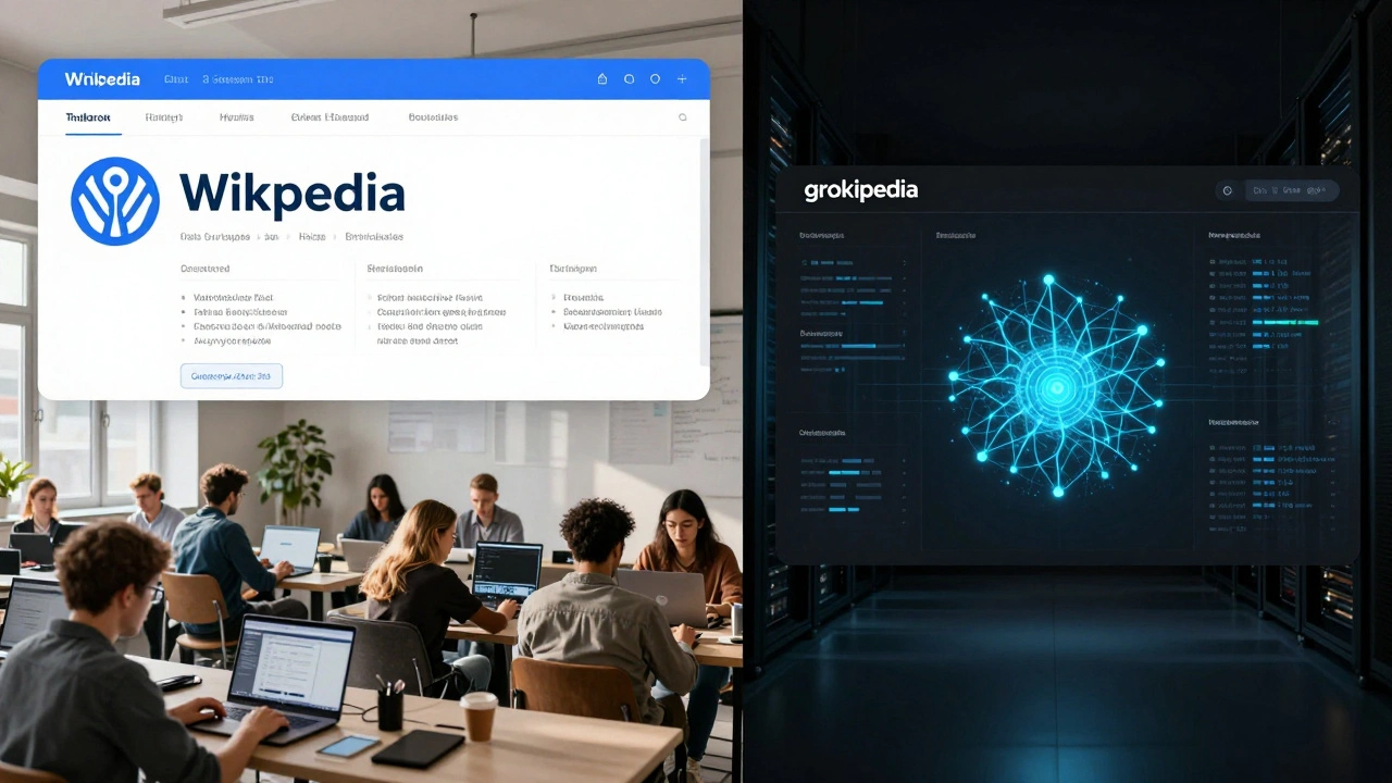 Wikipedia vs Grokipedia: Trust, Accuracy, and Governance Side by Side