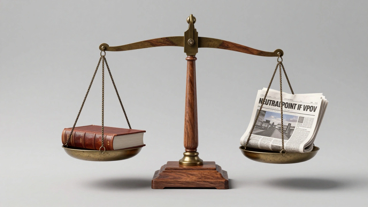 How Wikipedia Resolves Conflicting Reliable Sources