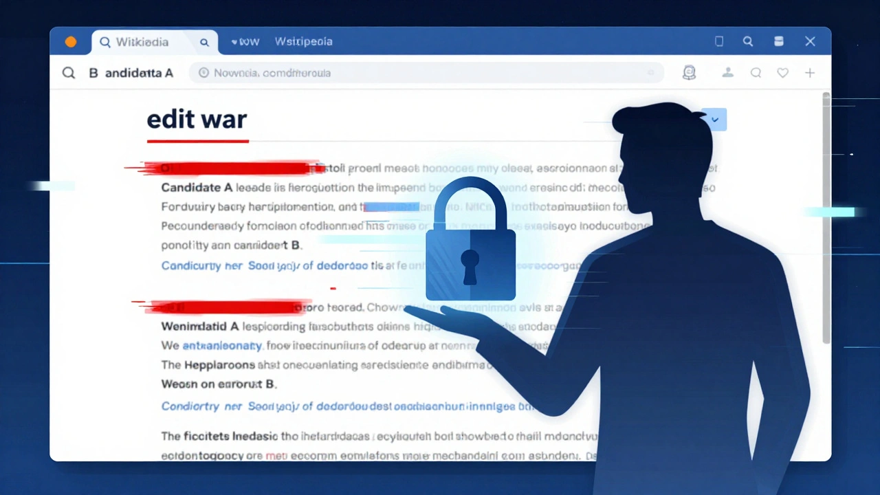 Conflict Patterns on Wikipedia: Navigating Elections, Geopolitics, and Culture Wars