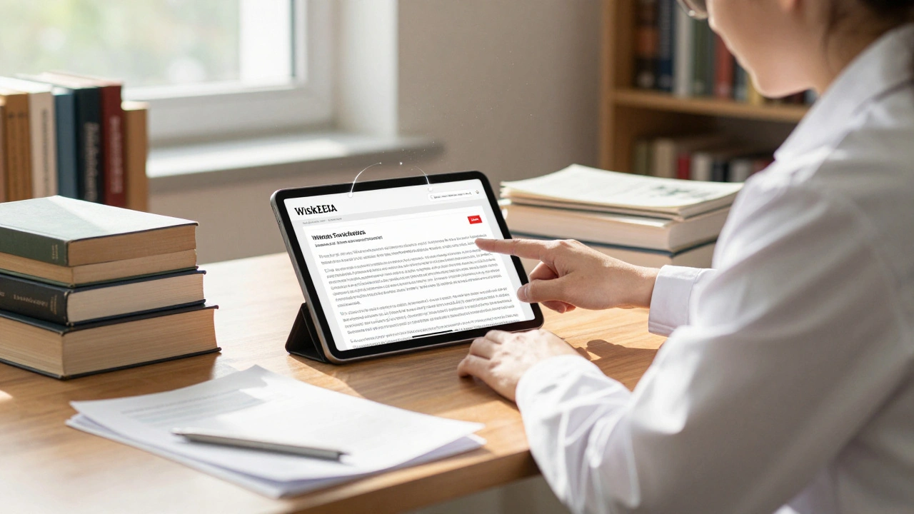 Researcher linking Wikipedia citations to original source documents