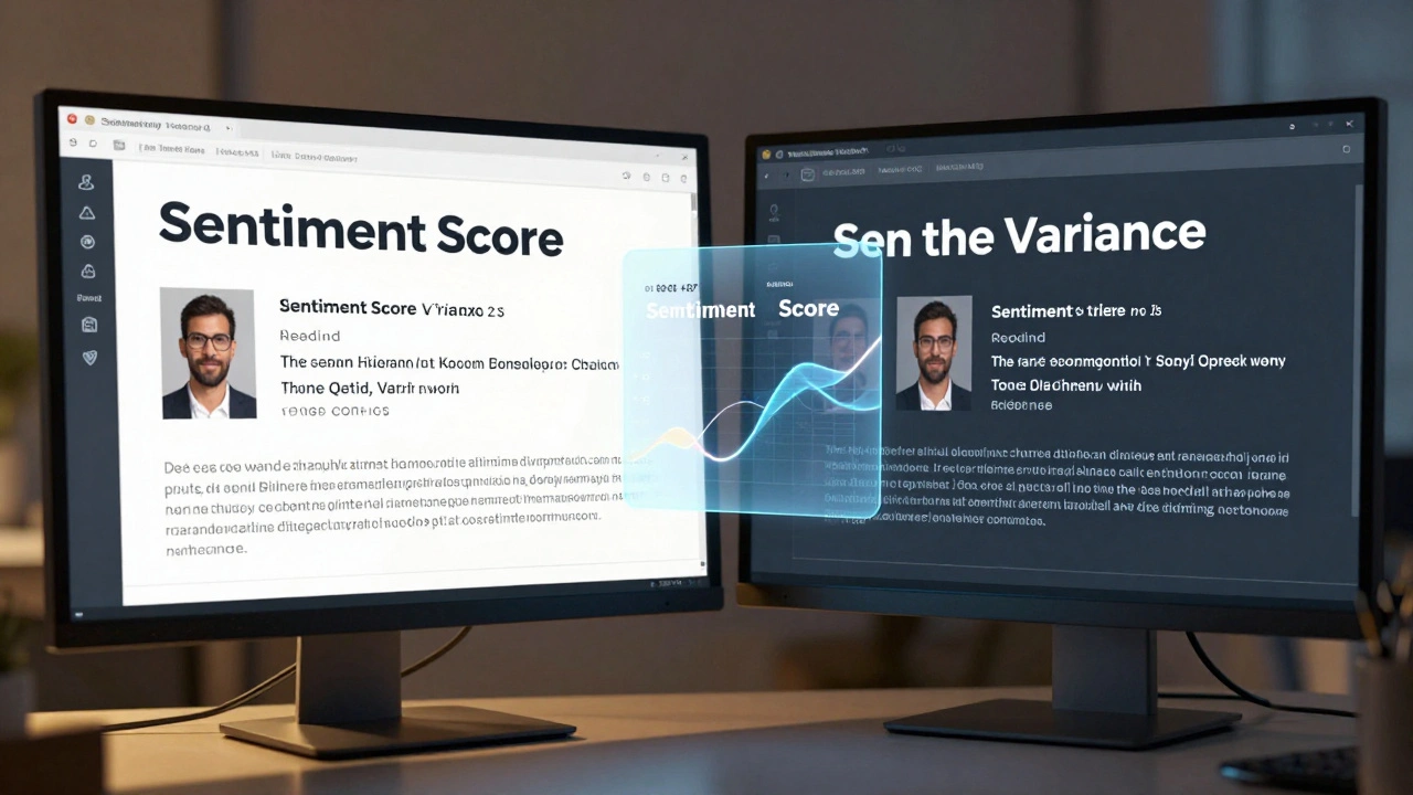 Split screen comparing biased AI outputs with different tones and lighting