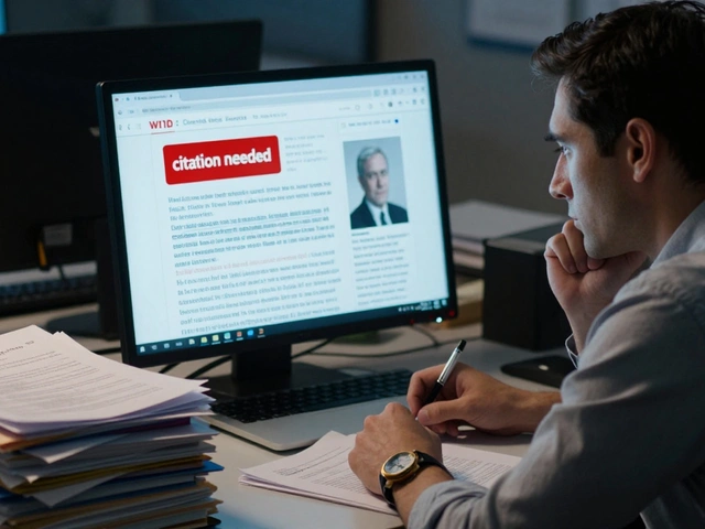 How to Verify Biographical Details on Wikipedia for News Profiles