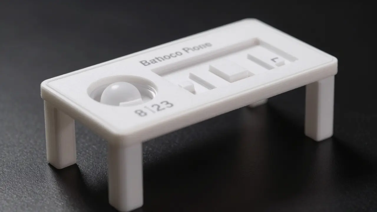3D architectural model of a structured infobox with precise data slots