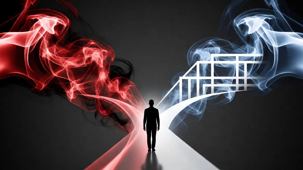 Abstract visualization of emotional news framing versus neutral factual presentation