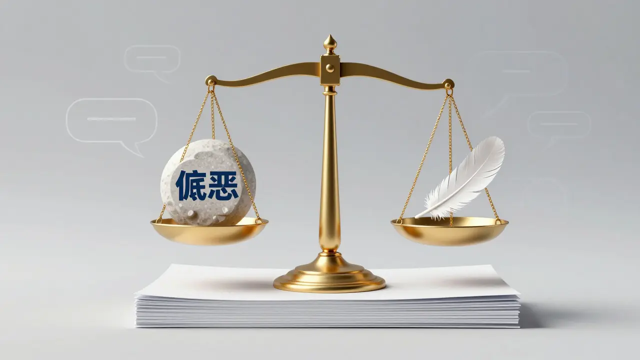 An artistic illustration of a golden scale balancing bias and objectivity on a stack of papers.