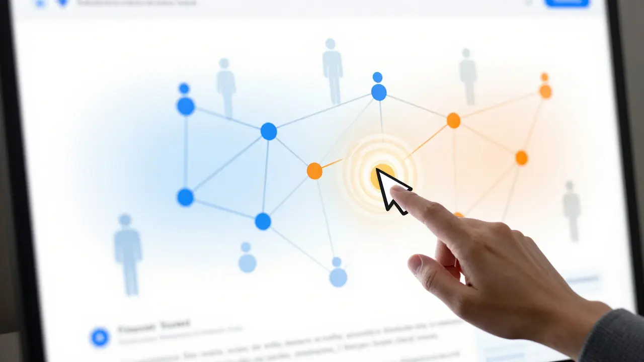 Stylized representation of user navigation paths on a digital map
