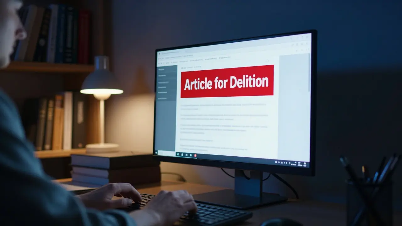 Wikipedia Deletion Processes: AfD, Speedy Deletions, and Mergers Explained