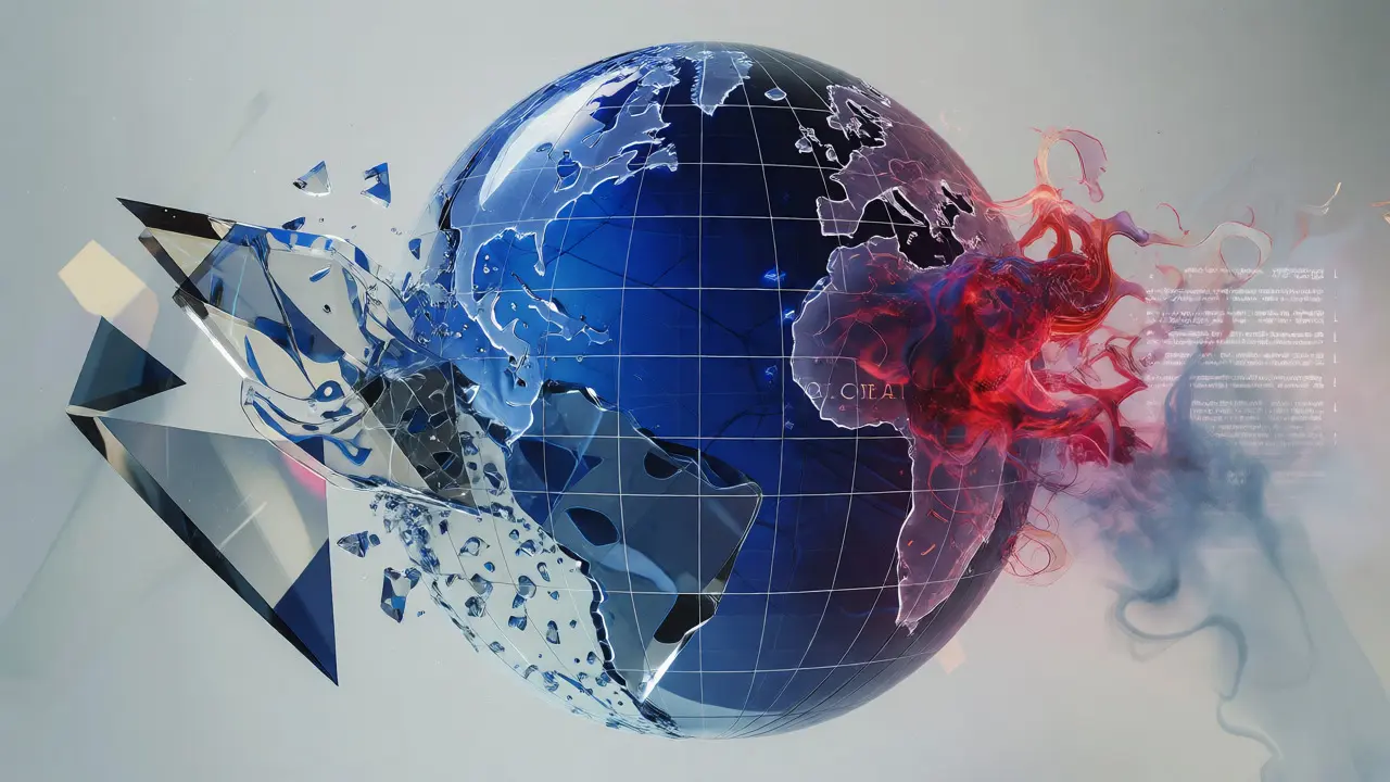 Abstract globe illustrating cultural dimensions across different Wikipedia communities.