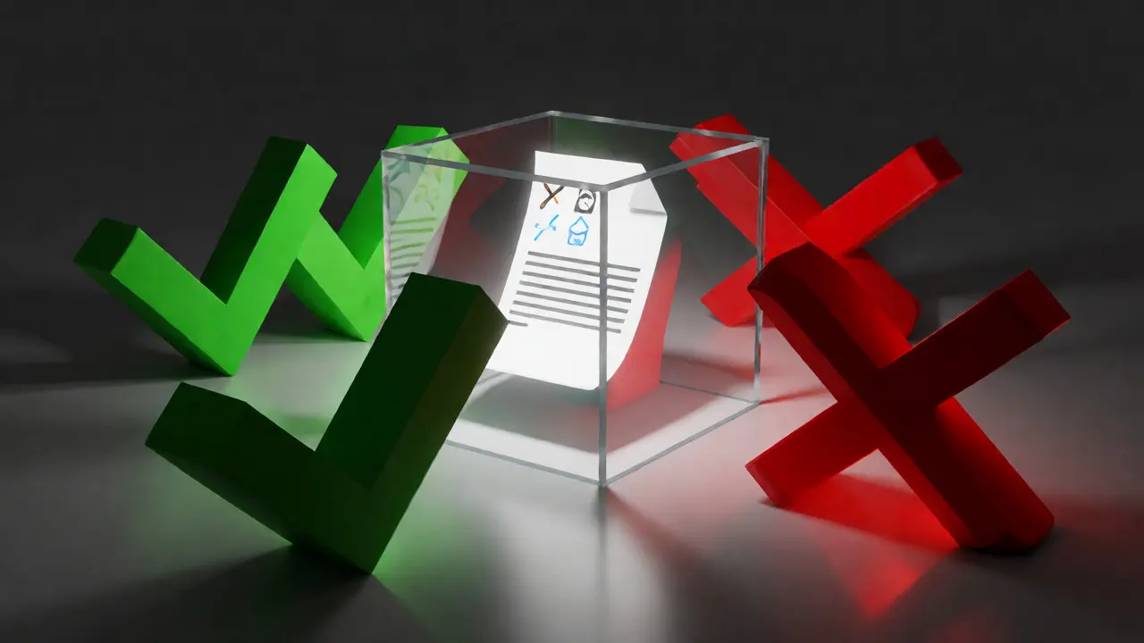 Abstract visualization of compatible versus incompatible open licenses