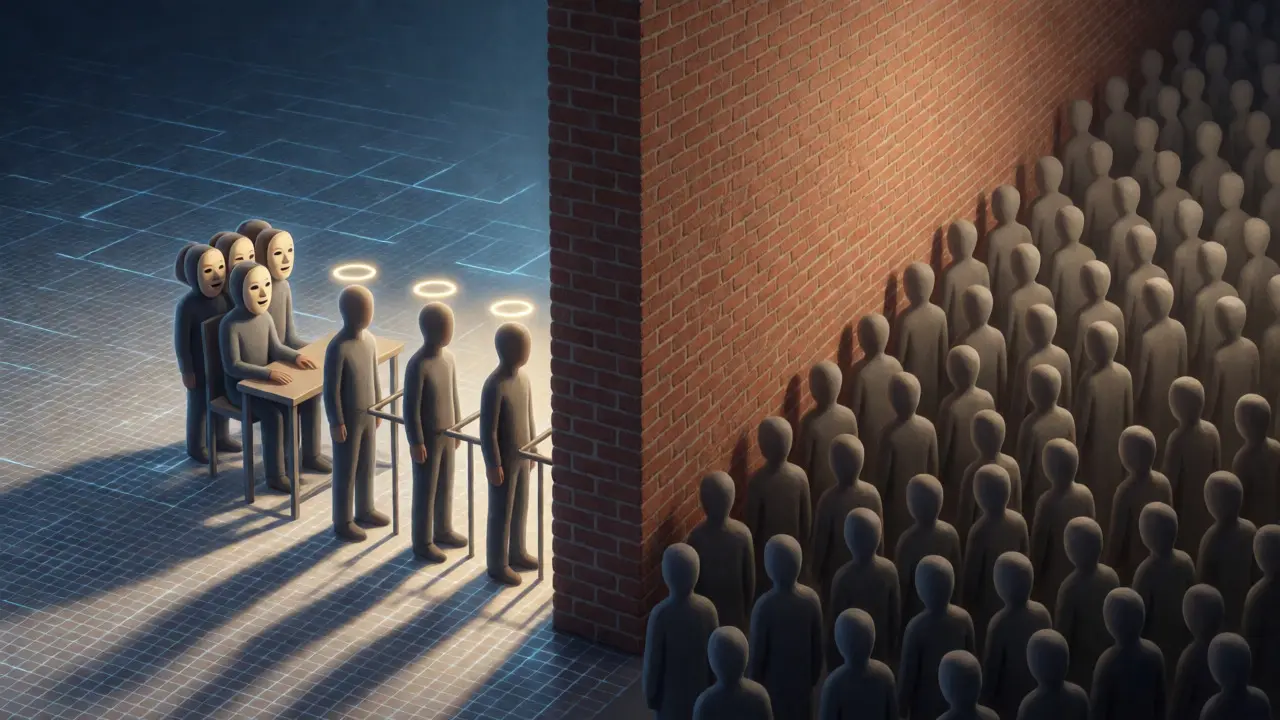 Conceptual view of IP range blocks vs sockpuppets